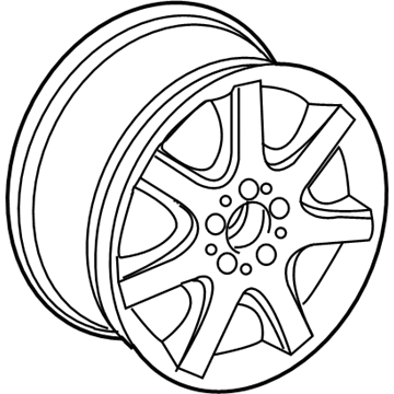 Mercedes-Benz C320 Alloy Wheels - 6-6-47-1515
