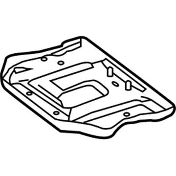 Mercedes-Benz SL400 Battery Tray - 231-610-00-73