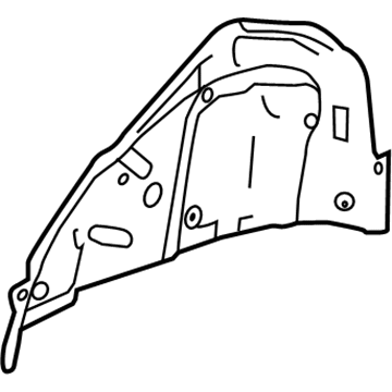 Mercedes-Benz GLA45 AMG Wheelhouse - 246-610-04-76