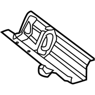 Mercedes-Benz Rear Crossmember - 246-610-12-00