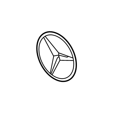 Mercedes-Benz GLB35 AMG Emblem - 247-817-00-16