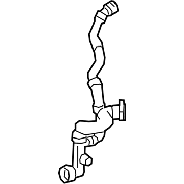 Mercedes-Benz GLA35 AMG Water Hose - 177-501-72-01