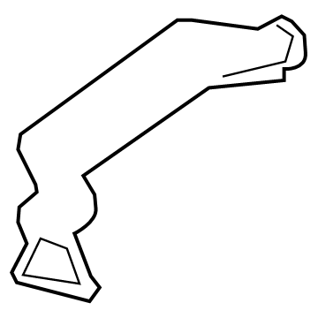 Mercedes-Benz G580 Air Duct - 463-831-16-00