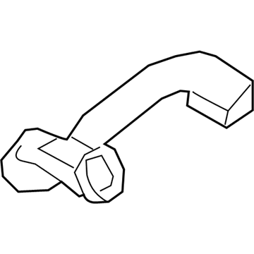 Mercedes-Benz G580 Air Duct - 463-831-19-00