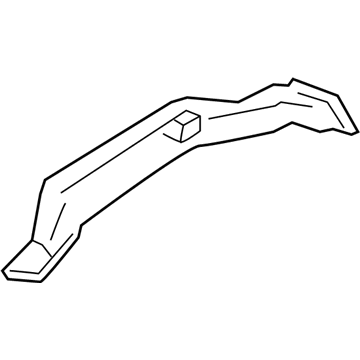 Mercedes-Benz G580 Air Duct - 463-831-64-00