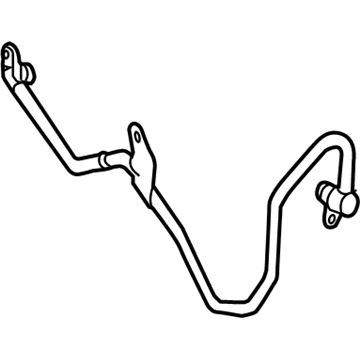 Mercedes-Benz GLS550 Coolant Reservoir Hose - 278-200-09-00