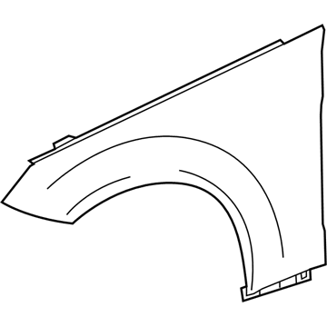 Mercedes-Benz E350 Fender - 207-880-02-18