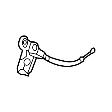 Mercedes-Benz EQB 250+ Tailgate Lock - 099-906-86-00