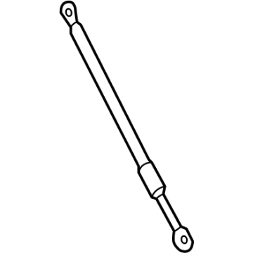 Mercedes-Benz E400 Liftgate Lift Support - 213-980-01-00