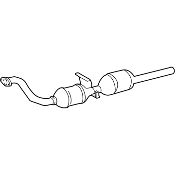 Mercedes-Benz G55 AMG Exhaust Pipe - 463-490-69-19-80