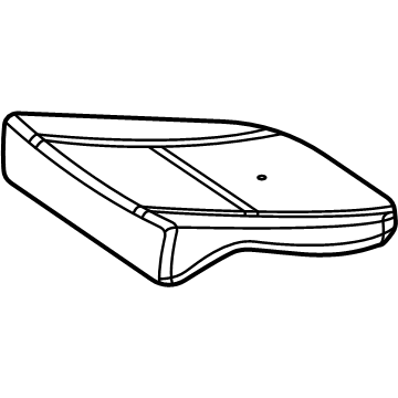 Mercedes-Benz GLE53 AMG SUV Seat Cushion - 167-930-35-01