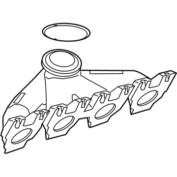 Mercedes-Benz GLC63 AMG Exhaust Pipe - 177-142-00-01