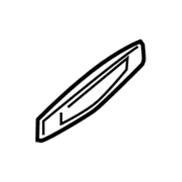 Mercedes-Benz C250 Emblem - 166-680-00-74