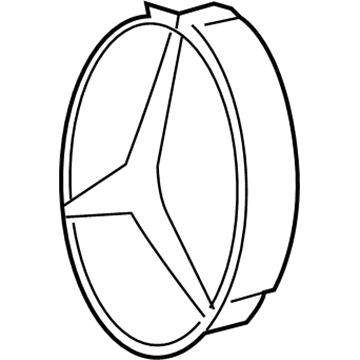 Mercedes-Benz GL550 Emblem - 164-888-01-60