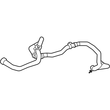 Mercedes-Benz C63 AMG S E Performance Water Hose - 206-501-20-04