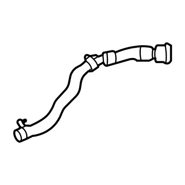 Mercedes-Benz GLC63 AMG S E Performance Cooling Hose - 232-500-01-02