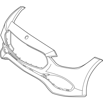 Mercedes-Benz Bumper Cover - 206-885-10-01-9999