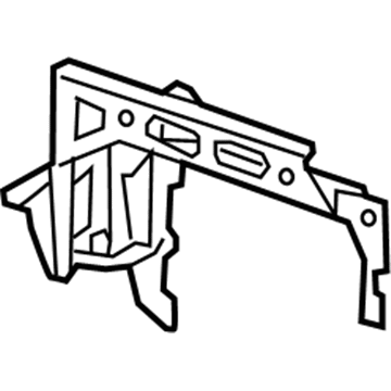 Mercedes-Benz GLE63 AMG S Radiator Support - 166-626-23-00