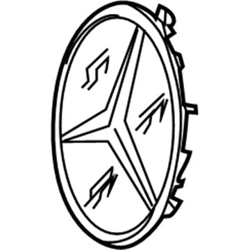 Mercedes-Benz C250 Emblem - 207-888-00-11