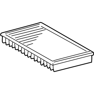 Mercedes-Benz E55 AMG Air Filter - WA-104-094-01-04