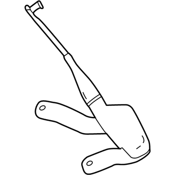 Mercedes-Benz CLS63 AMG S Wiper Arm - 218-820-04-44