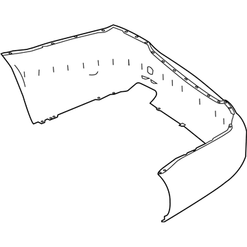 Mercedes-Benz CL600 Bumper Cover - 216-880-17-40-9999