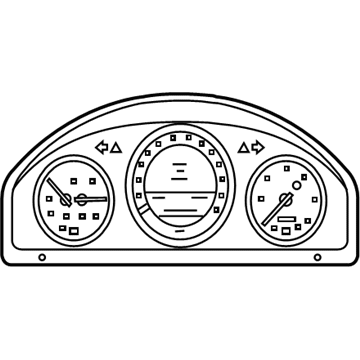 Mercedes-Benz GLK250 Tachometer - 204-900-55-09