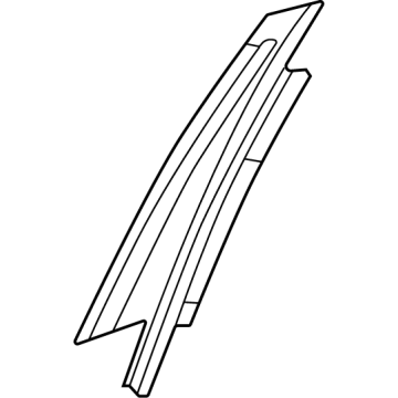Mercedes-Benz EQE SUV AMG Door Moldings - 294-730-15-00