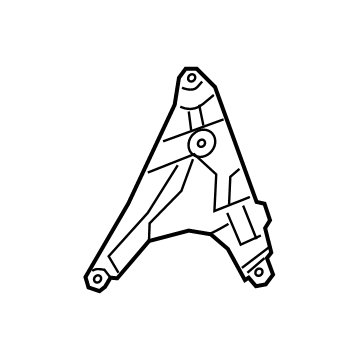 Mercedes-Benz 463-730-37-01 ANGLE BRACKET 463-730-37-01 Mercedes-Benz ANGLE BRACKET Illustration 1 of 1
