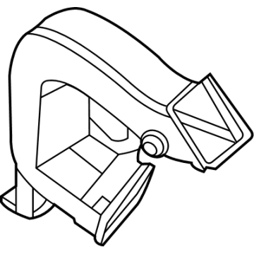 Mercedes-Benz S63 AMG E Performance Air Duct - 223-831-50-00
