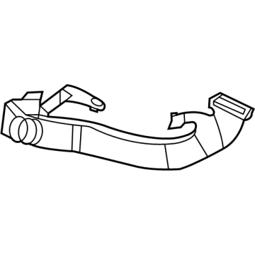 Mercedes-Benz S63 AMG E Performance Air Duct - 223-830-88-01
