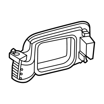 Mercedes-Benz G580 Fuel Filler Housing - 465-630-01-00