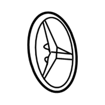 Mercedes-Benz GLK350 Emblem - 204-817-04-16