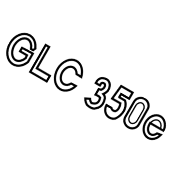 Mercedes-Benz GLC350e Emblem - 253-817-18-00