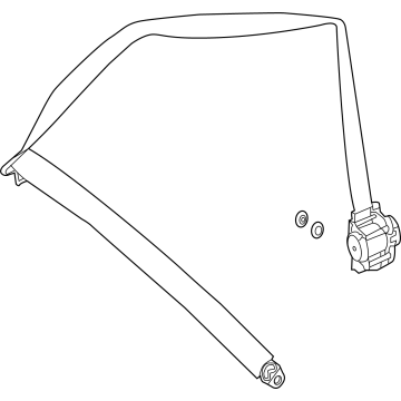 Mercedes-Benz CLE300 Seat Belt - 206-860-83-00-9C94