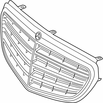 Mercedes-Benz E400 Grille - 212-880-15-83