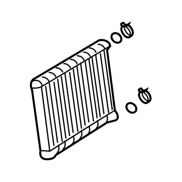 Mercedes-Benz Sprinter 3500XD Heater Core - 000-835-56-00