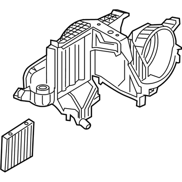 Mercedes-Benz eSprinter Evaporator - 000-830-84-02