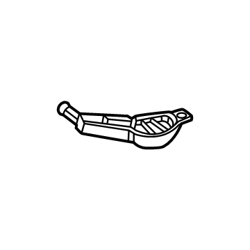 Mercedes-Benz GLC63 AMG S E Performance Exhaust Hanger - 254-491-26-00