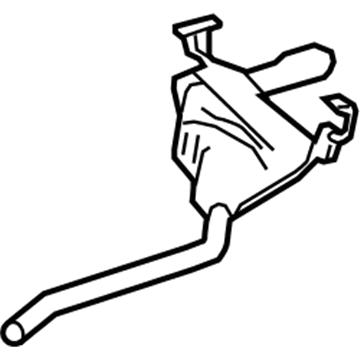 Mercedes-Benz GL320 Exhaust Pipe - 164-490-98-15