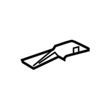 Mercedes-Benz R63 AMG Muffler Strap - 251-490-01-40
