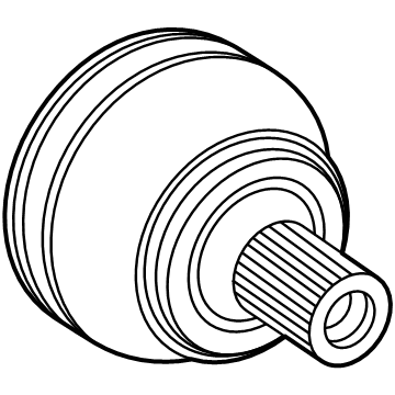 Mercedes-Benz EQB 250+ CV Joint - 243-330-16-00