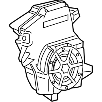 Mercedes-Benz GLS550 Subwoofer - 166-820-28-02