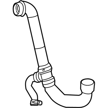 Mercedes-Benz SL65 AMG Cooling Hose - 231-501-22-82