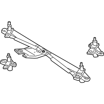 Mercedes-Benz ML320 Wiper Pivot - 163-820-02-41