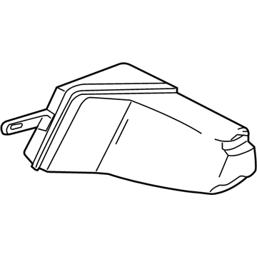 Mercedes-Benz ML55 AMG Windshield Washer Fluid Reservoir - 163-869-08-20