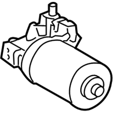 Mercedes-Benz ML350 Wiper Motor - 163-820-43-42