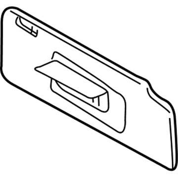 Mercedes-Benz G500 Sun Visor - 463-810-06-10-9045