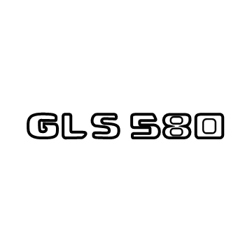 Mercedes-Benz GLS580 Emblem - 167-817-44-00