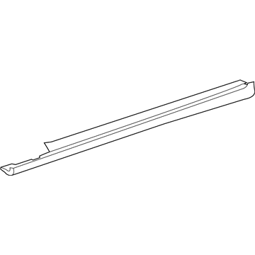 Mercedes-Benz 205-698-01-54-9999 Rocker Molding 205-698-01-54-9999 Mercedes-Benz Rocker Molding Illustration 1 of 1
